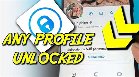 OnlyFans Profile Unlocker (Unlock OnlyFans Post Free) 2024